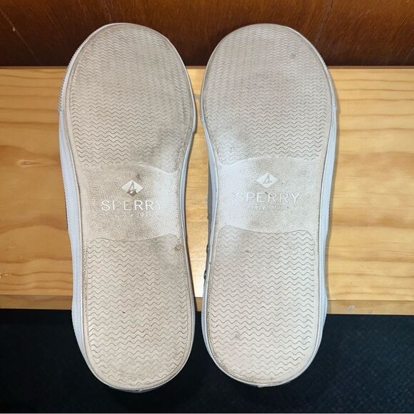 Sperry’s Striper II CVO Sneaker Gray-Men’s Size 11 - Picture 12 of 13
